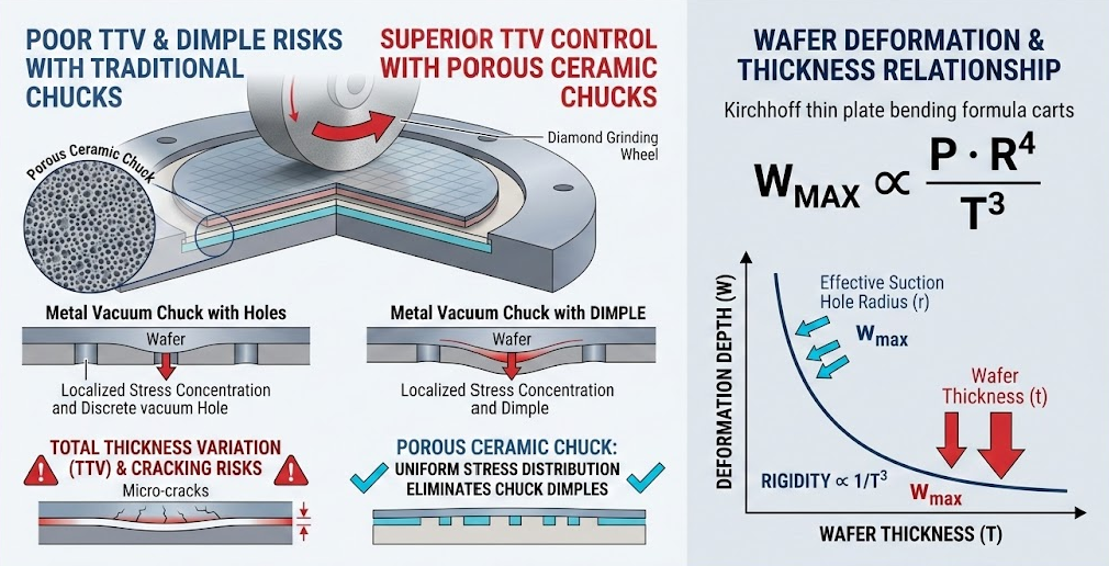 How to Eliminate Dimples and Cracking Risks in Wafer Thinning?