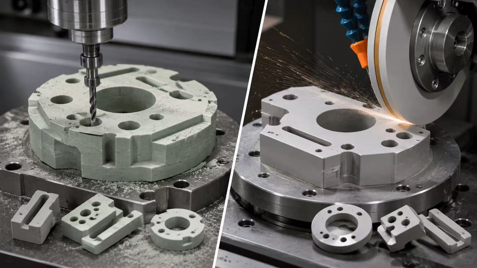 Green Machining vs Diamond Grinding: Which Features Should Be Machined Before Sintering?
